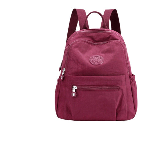 Mini sac à dos léger pour femme - Sac à dos polyvalent pour l'école de voyage