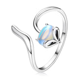 Adjustable Rings For Women - 925 Sterling Silver Open Size Rings