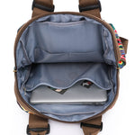 Large Travel / Student Bag for Women - Canvas Fashion School Shoulder Backpack