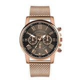 Luxury Watch for Women - Fashionable Quartz Movement Mesh Strap Business