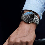 Luxury Sports Quartz Watch - 3 Bar Waterproof Luminous Men's Watch Stainless Steel