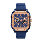 8133 Men's Watch - Multifunctional Wristwatch Shock Resistant 5 Bar Waterproof - Black Gold