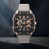 8133 Men's Watch - Multifunctional Wristwatch Shock Resistant 5 Bar Waterproof - Black Gold