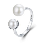 Adjustable Rings For Women - 925 Sterling Silver Open Size Rings