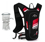 8L Cycling Backpack Unisex with 1.5L Water Bag - Waterproof and Breathable Reflective Bike Bicycle Bag