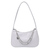 Women's Luxury Designer Handbag - Retro Ladies Shoulder Baguette Bag Nylon Purse