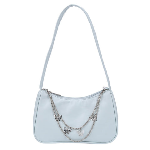 Kopie van Luxe designer handtas voor dames - Retro dames schoudertas Baguette tas nylon portemonnee
