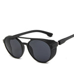 Classic Punk Sunglasses for Men - Designer Vintage Glasses UV400 Eyewear