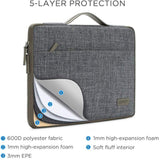 Wasserdichte Laptop-Hülle für 13,3-Zoll-Notebooks – wasserdichte Schulter-Handtaschen-Tasche Tragetasche
