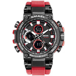 Sports Military Watch with Digital Subdials for Men - Shock Resistant 5 Bar Waterproof