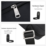 Waterproof Men's Crossbody Bag - Mini Business Shoulder Bag Traveling Messenger Sling Pack