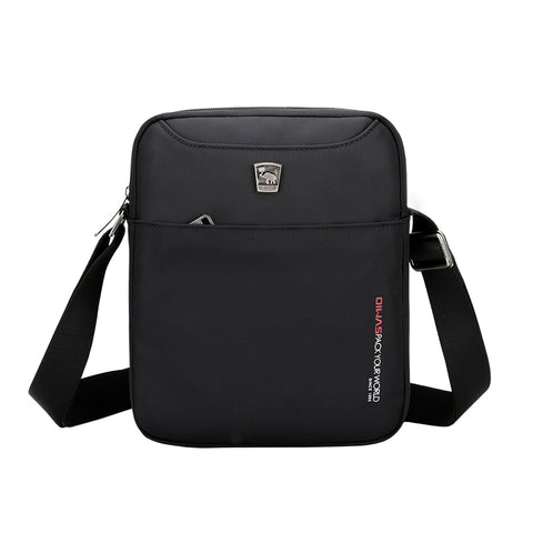 Waterproof Men's Crossbody Bag - Mini Business Shoulder Bag Traveling Messenger Sling Pack