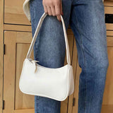 Handle Bag For Women - Retro Handbag Shoulder Tote Clutch Underarm Vintage Subaxillary