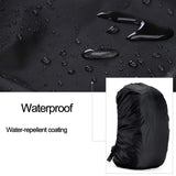 45L waterdichte rugzak regenhoes - stofdichte regendicht outdoor camping wandelen klimmen nylon tas hoes