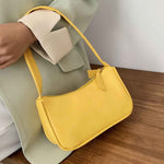 Handle Bag For Women - Retro Handbag Shoulder Tote Clutch Underarm Vintage Subaxillary