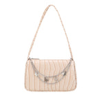 Dames luxe designer handtas - retro dames schoudertas baguette tas nylon portemonnee