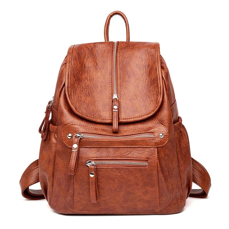 IMVAL PU Leather Backpack リュック IMVAL PU Leather Backpack リュック
