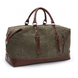 Large Capacity Travel Bag - Overnight Luggage Canvas Cut-proof Handbag Unisex