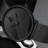 Minimalistische Uhr für Herren – modische, ultradünne, einfache Business-Quarzarmbanduhr