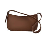 Small PU Leather Handbag For Women - Simple Purse Female Travel Shoulder Tote Bag