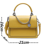 Elegante Handtasche mit großem Fassungsvermögen für Damen - Umhängetasche aus PU-Leder