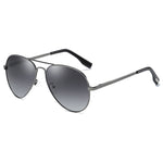 Classic Pilot Polarized Sunglasses - Metal Aviator Glasses UV400 Driving Goggles