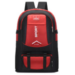 60L Outdoor Sports Backpack - Waterproof Climbing Travel Rucksack Camping Hiking Bag