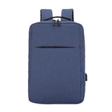 Anti Theft Laptop Backpack for Men - USB Charging Port Waterproof Oxford School Bag
