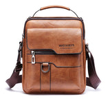 Large Capacity Crossbody Bag For Men - Shoulder Messenger Handbag Artificial Leather