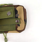 Pochette de ceinture tactique militaire pour hommes - Sac de taille Petite poche Course à pied Voyage Camping