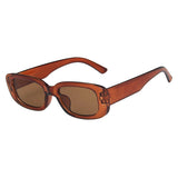 Trendy vierkante zonnebril voor dames - Retro reisbrillen Fashion Shades Anti-UV-brillen