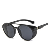 Classic Punk Sunglasses for Men - Designer Vintage Glasses UV400 Eyewear