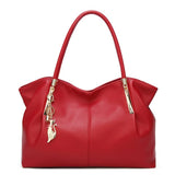 Luxury Handbag for Women - PU Leather Designer Top-handle Casual Tote Bag Ladies