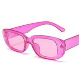 Trendy Square Sunglasses for Women - Retro Travel Glasses Fashion Shades Anti-UV Eyewear