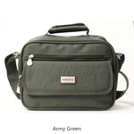 Multi-Pocket Messenger Bag For Men - Waterproof Oxford Shoulder Travel Handbag