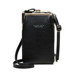 Small Crossbody Bag For Women - Mini PU Leather Shoulder Messenger Handbag Purse