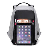 Anti Theft Backpack with USB Charger - Large Capacity School 15.6 inch Laptop Water Repellent Bag
