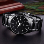 Fashion Simple Watch for Men - Slim Stainless Steel Strap Waterproof For Men Quartz Business