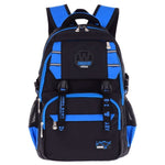 Large Orthopedic Backpack For Teenagers - Schoolbag Boys Girls Lightweight Nylon Waterproof School Bag