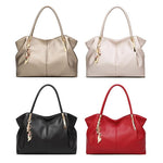 Luxury Handbag for Women - PU Leather Designer Top-handle Casual Tote Bag Ladies