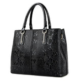 Luxury Leather Tote Bag - Designer Handbag Large Capacity Shoulder Bag for Women