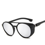 Classic Punk Sunglasses for Men - Designer Vintage Glasses UV400 Eyewear