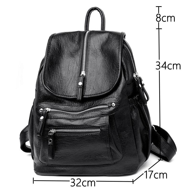 backpack pu leather Vintage PU Leather Backpack for Women