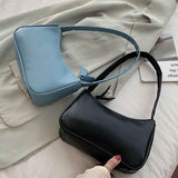 Handle Bag For Women - Retro Handbag Shoulder Tote Clutch Underarm Vintage Subaxillary