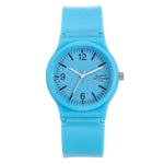 Candy Jelly Watch for Women - Waterproof Silicone Quartz Student Wristwatch