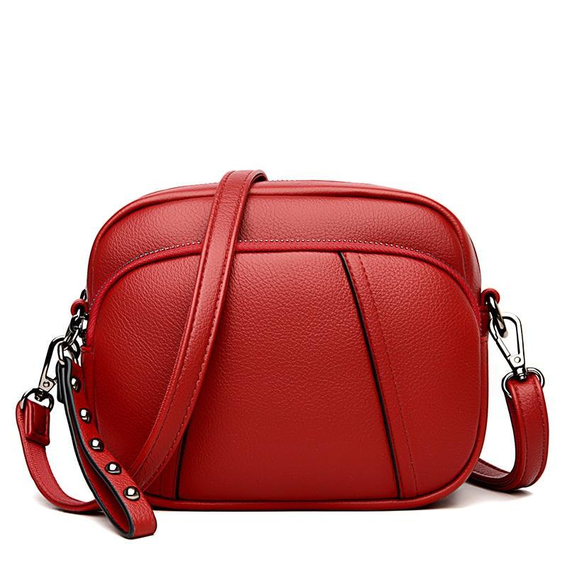 Oloey Women's Designer Leather Crossbody Bag