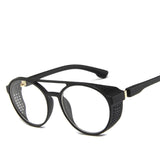 Klassieke punk-zonnebril voor heren - Designer Vintage Brillen UV400 Eyewear