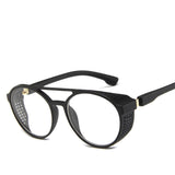Lunettes de soleil punk classiques pour hommes - Lunettes de créateur vintage UV400 Eyewear