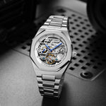 Mechanische Edelstahl-Luxusuhr Mode für Herren - Business-Armbanduhr