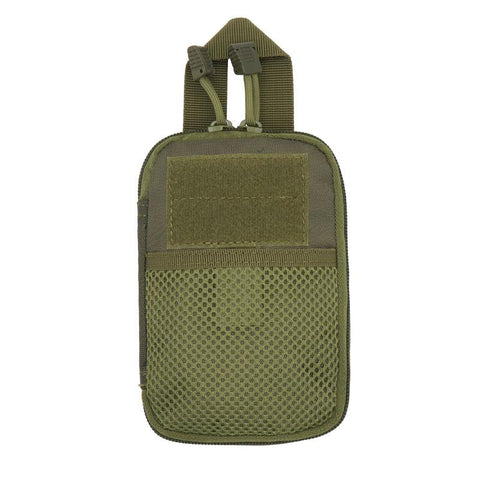 Military Tactical Net Bag Belt Pouch for Men - Waist Pack Small Pocket Running Travel Camping